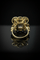 Bague Bague - Quarzo Morione en or jaune 18 kt 58 Facettes