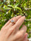 Bague 53 Solitaire - Bague en or jaune et blanc 18 k diamant coussin 58 Facettes