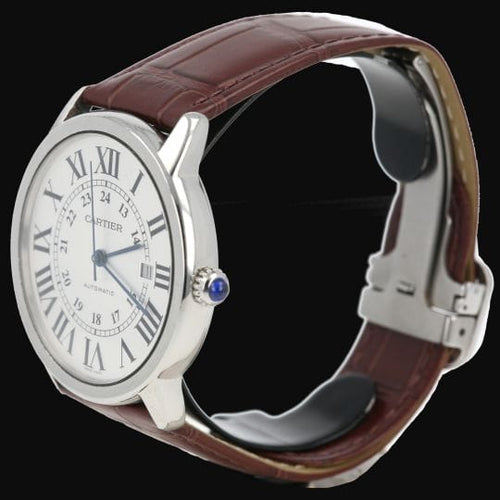 Cartier Ronde Solo - Montre en acier 58 Facettes MT47483