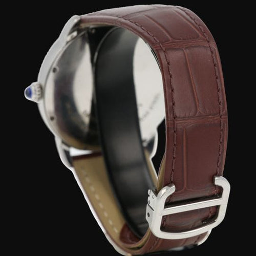 Cartier Ronde Solo - Montre en acier 58 Facettes MT47483