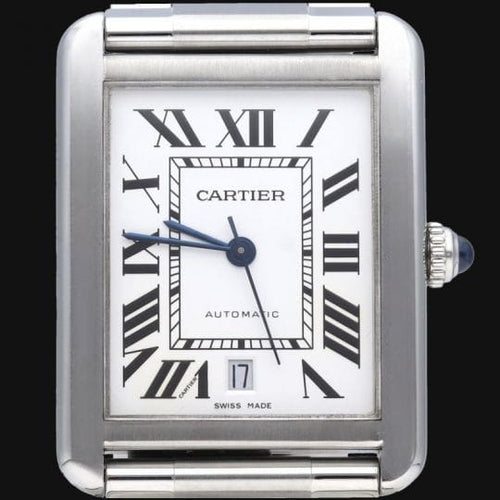 Cartier Tank Solo XL - Montre en acier 58 Facettes MT47659