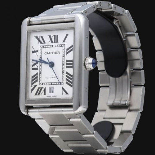 Cartier Tank Solo XL - Montre en acier 58 Facettes MT47659