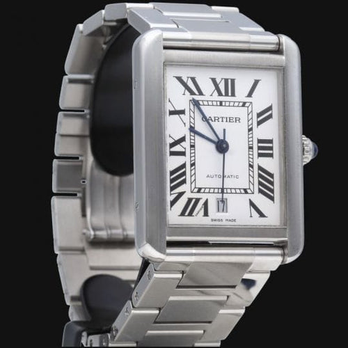 Cartier Tank Solo XL - Montre en acier 58 Facettes MT47659
