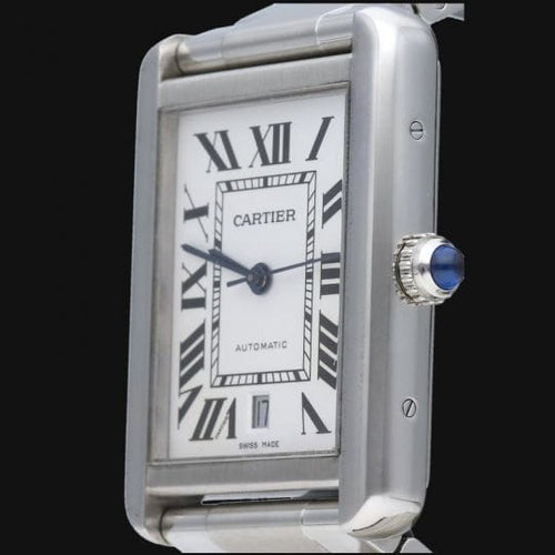 Cartier Tank Solo XL - Montre en acier 58 Facettes MT47659