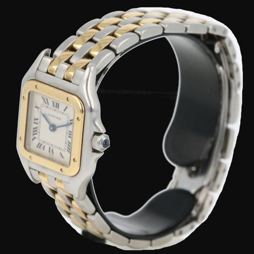 Cartier Panthère - Montre en or jaune et acier 58 Facettes MT47752