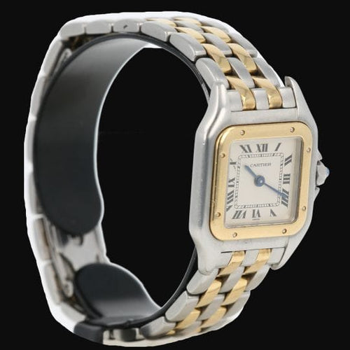 Cartier Panthère - Montre en or jaune et acier 58 Facettes MT47752