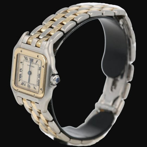 Cartier Panthère - Montre en or jaune et acier 58 Facettes MT47753