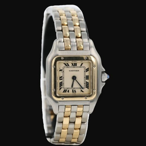 Cartier Panthère - Montre en or jaune et acier 58 Facettes MT47753