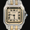 Cartier Panthère - Montre en or jaune et acier 58 Facettes MT47753