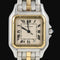 Cartier Panthère - Montre en or jaune et acier 58 Facettes MT47759