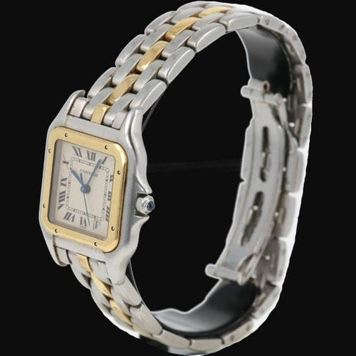 Cartier Panthère - Montre en or jaune et acier 58 Facettes MT47759