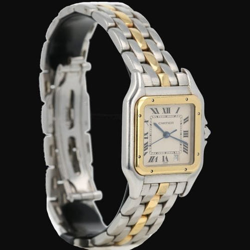 Cartier Panthère - Montre en or jaune et acier 58 Facettes MT47759