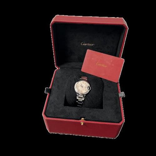 Cartier Ballon Bleu - Montre 33 mm en acier 58 Facettes MT47803