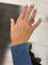 Bague 52 Bague cocktail vintage en or rose et blanc 18k, rubellite 12 ct et diamants 58 Facettes