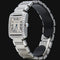 Cartier Tank Française - Montre en acier et diamants 58 Facettes MT47804