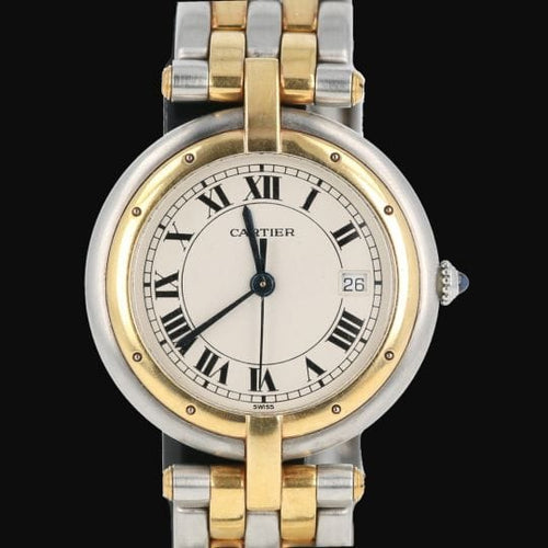 Cartier Cougar - Montre en or jaune et acier 58 Facettes MT47819