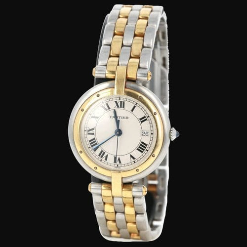 Cartier Cougar - Montre en or jaune et acier 58 Facettes MT47819