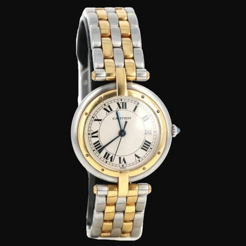 Cartier Cougar - Montre en or jaune et acier 58 Facettes MT47819