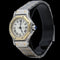 Cartier Santos Ronde Octagon - Montre en or jaune et acier 58 Facettes MT47840