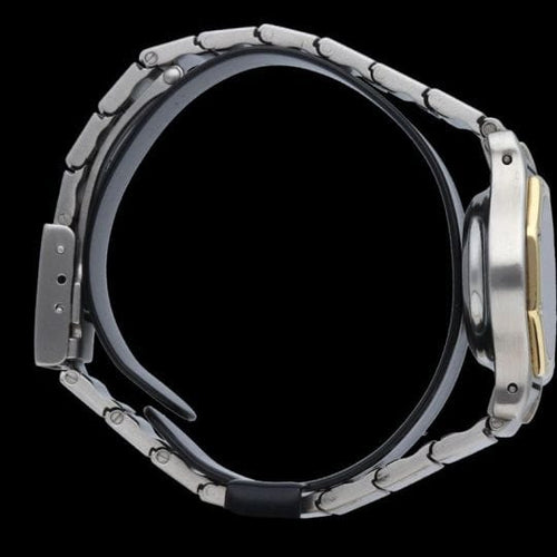 Cartier Santos Ronde Octagon - Montre en or jaune et acier 58 Facettes MT47840