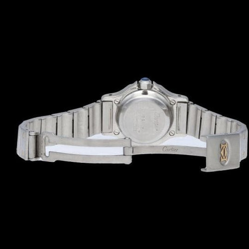 Cartier Santos Ronde Octagon - Montre en or jaune et acier 58 Facettes MT47840