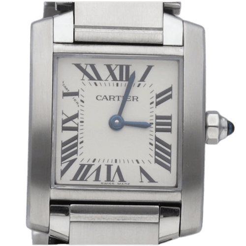 Cartier Tank Française - Montre en acier 58 Facettes MT47797