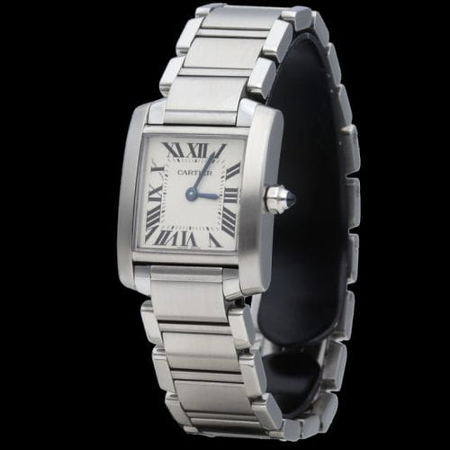 Cartier Tank Française - Montre en acier 58 Facettes MT47797
