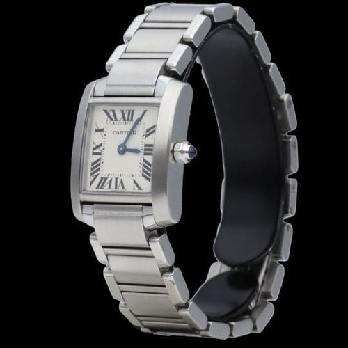 Cartier Tank Française - Montre en acier 58 Facettes MT47797