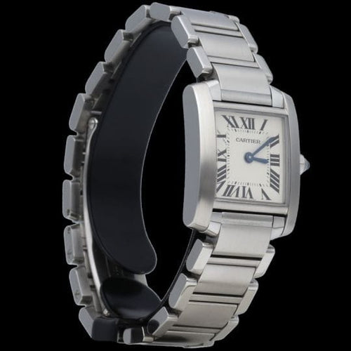 Cartier Tank Française - Montre en acier 58 Facettes MT47797
