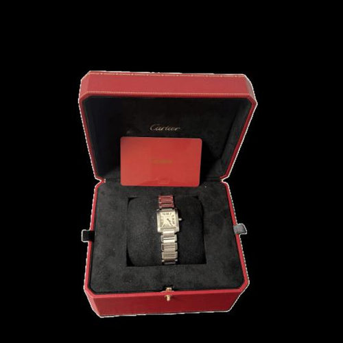 Cartier Tank Française - Montre en acier 58 Facettes MT47843