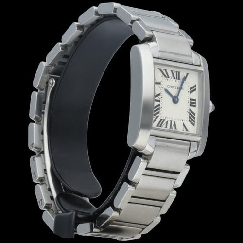 Cartier Tank Française - Montre en acier 58 Facettes MT47843