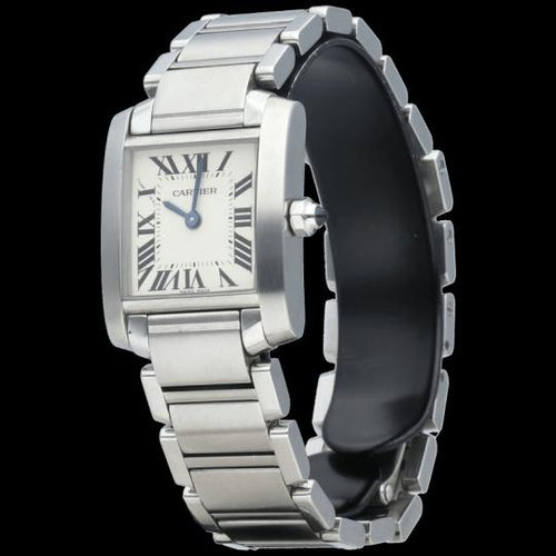 Cartier Tank Française - Montre en acier 58 Facettes MT47843
