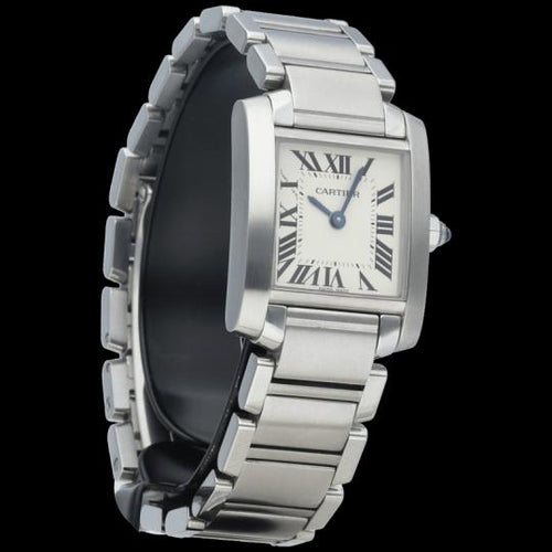 Cartier Tank Française - Montre en acier 58 Facettes MT47843