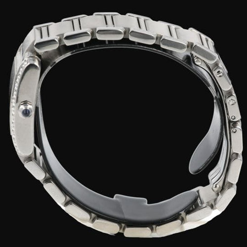 Cartier Tank Française - Montre en acier et diamants 58 Facettes MT47847