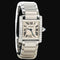 Cartier Tank Française - Montre en acier et diamants 58 Facettes MT47847