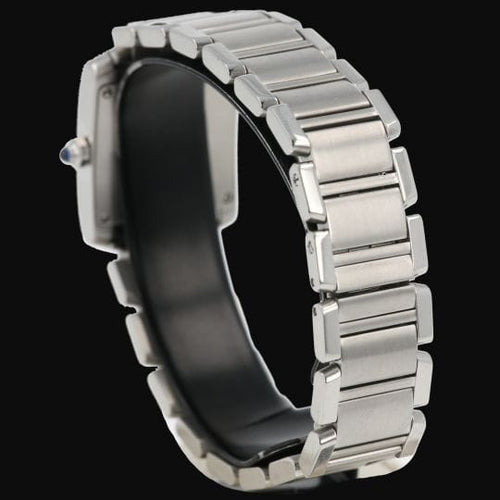 Cartier Tank Française - Montre en acier et diamants 58 Facettes MT47847
