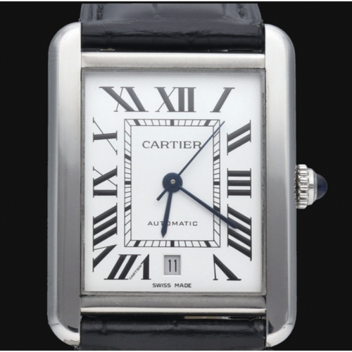 Cartier Tank Solo XL - Montre automatique 58 Facettes MT47854