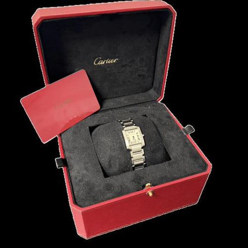 Cartier Tank Française - Montre en acier 58 Facettes MT47856
