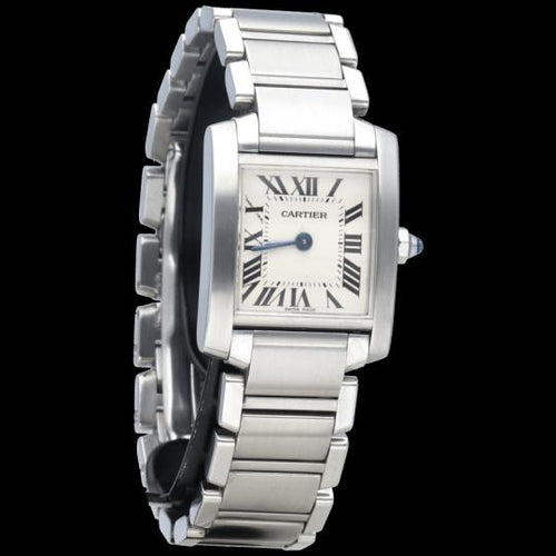 Cartier Tank Française - Montre en acier 58 Facettes MT47856