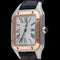 Cartier Santos-Dumont - Montre en acier et or rose 58 Facettes MT47860