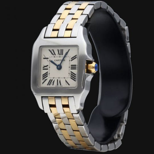 Cartier Santos Demoiselle - Montre en or jaune et acier 58 Facettes MT47867