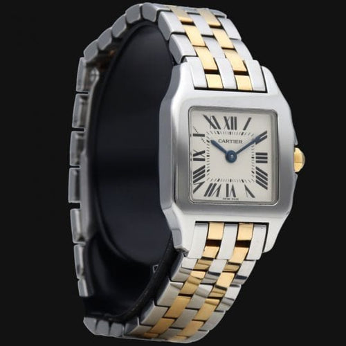 Cartier Santos Demoiselle - Montre en or jaune et acier 58 Facettes MT47867