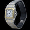 Cartier Santos - Montre dame en or jaune 18 ct et acier 58 Facettes MT47905