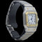 Cartier Santos - Montre dame en or jaune 18 ct et acier 58 Facettes MT47905