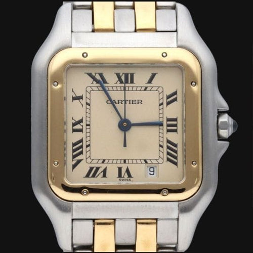 Cartier Panthère - Montre en or jaune et acier 58 Facettes MT47909
