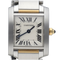 Cartier Tank Française - Montre PM en or jaune et acier 58 Facettes MT47910