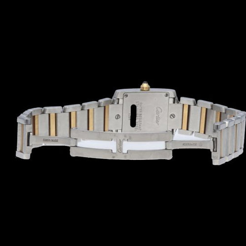 Cartier Tank Française - Montre PM en or jaune et acier 58 Facettes MT47910