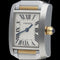 Cartier Tank Française - Montre PM en or jaune et acier 58 Facettes MT47910