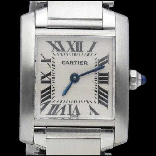 Cartier Tank Française - Montre en acier 58 Facettes MT47646