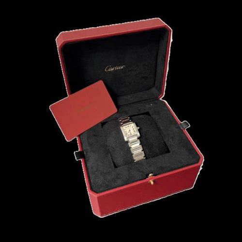 Cartier Tank Française - Montre en acier 58 Facettes MT47646